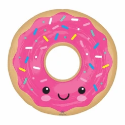 Sprinkled Donut Balloon 27"