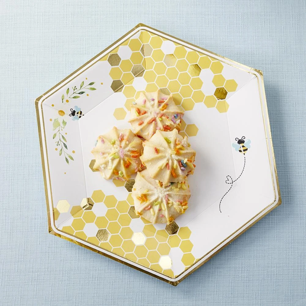 Sweet As Can Bee Lunch Plates 16ct - Image 3