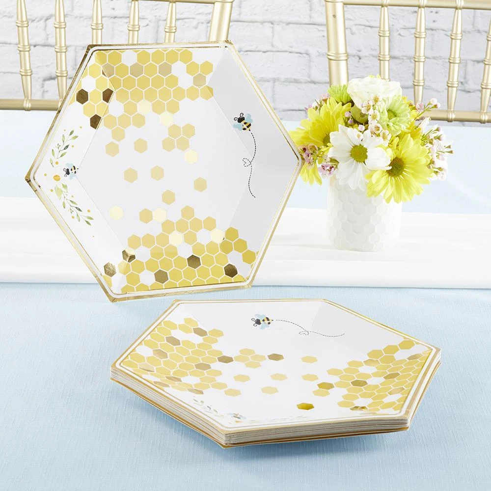 Sweet As Can Bee Lunch Plates 16ct - Image 5