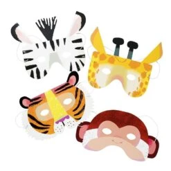 Talking Tables Party Animals Paper Masks 8ct