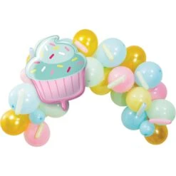 Creative Converting Cupcake Party Balloon Garland Kit 5ft