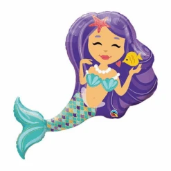 Enchanting Mermaid Balloon 38"