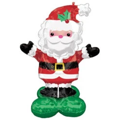 Standing Santa Christmas Balloon 40in