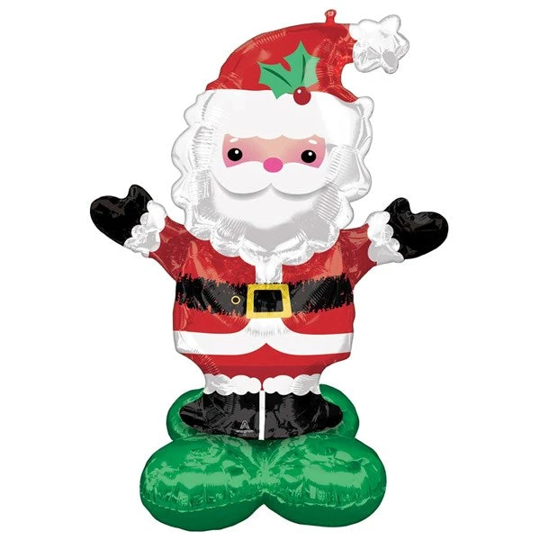 Standing Santa Christmas Balloon 40in