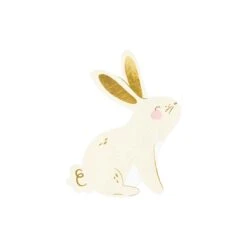 Spring Bunny Dessert Napkins 20ct