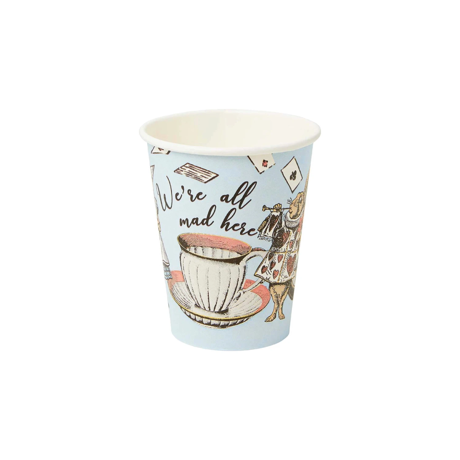 Talking Tables Alice In Wonderland Paper Cups 8ct