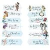 Talking Tables Alice In Wonderland Party Sign Decorations 12ct
