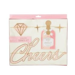 Bachelorette Cheers Banner Set 2ct