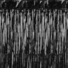 Black Fringe Curtain