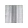 Black & White Fine Stripes Lunch Napkins 16ct