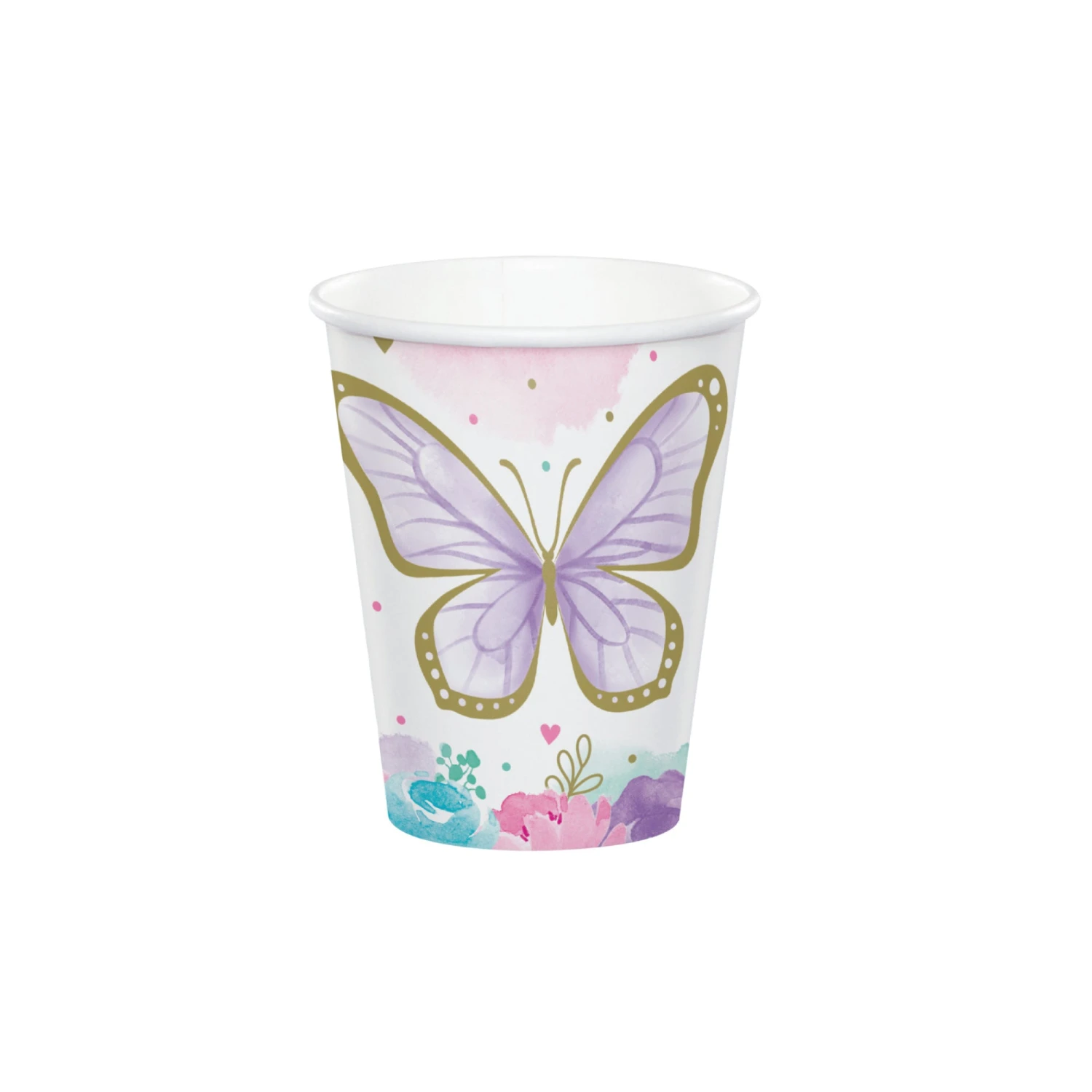 Creative Converting Butterfly Party Cups 8ct