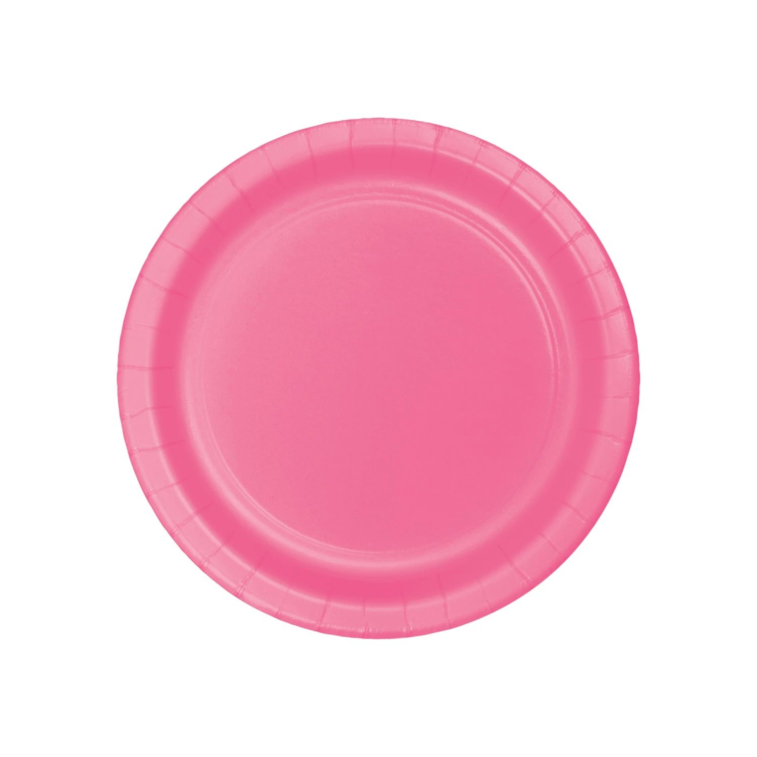 Creative Converting Candy Pink Paper Dessert Plates 24ct