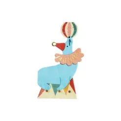 Circus Seal Dessert Napkins 12ct