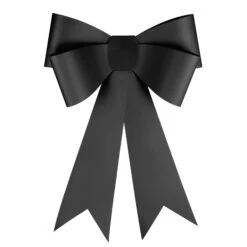 DIY Decorative Black Bow