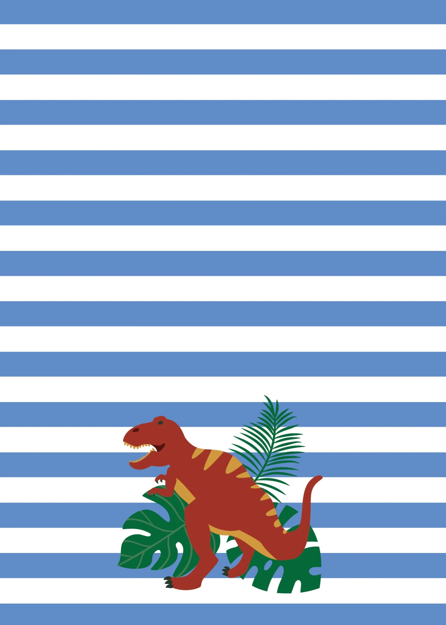 Dinosaur Kingdom Birthday Party Invitation - Image 3