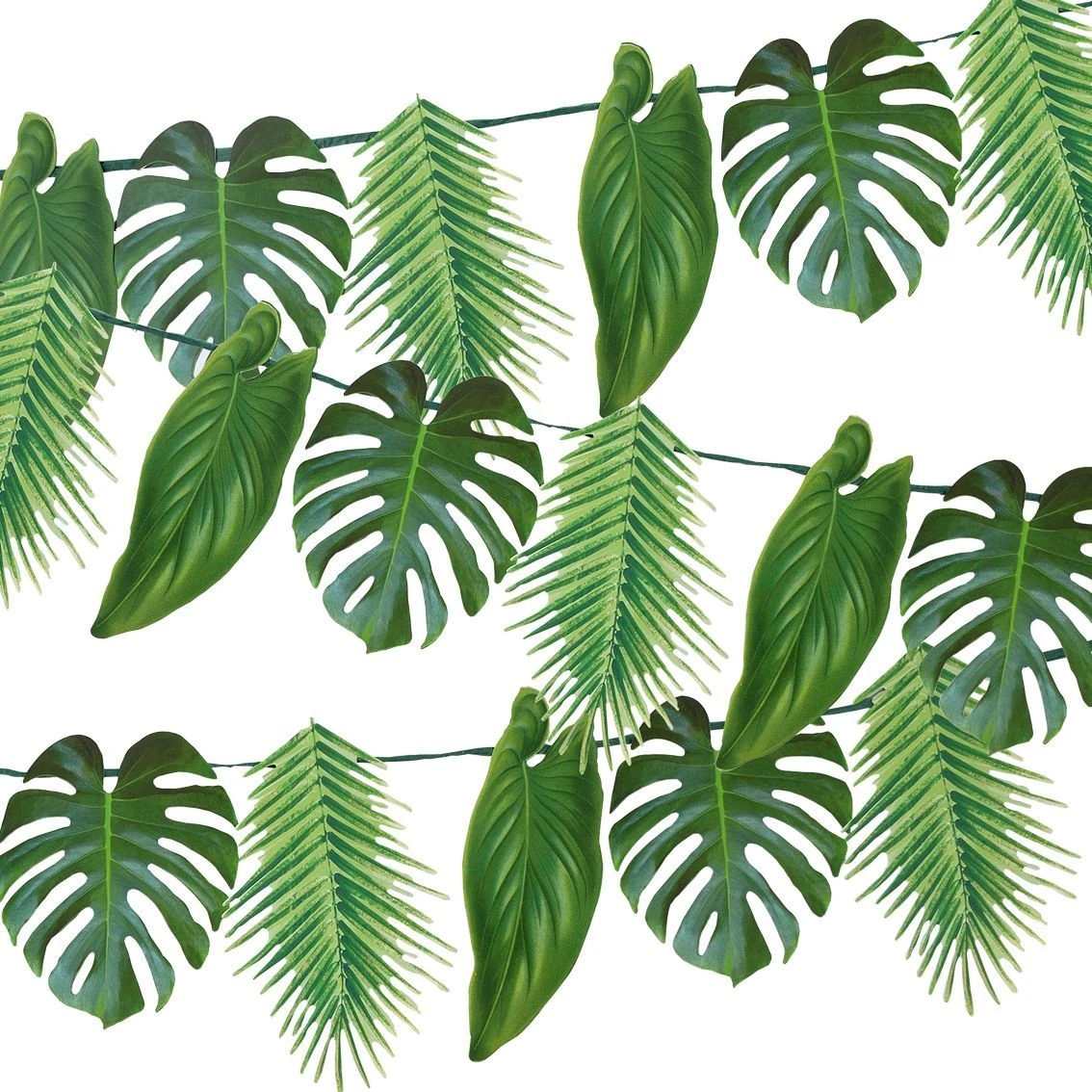 Talking Tables Tropical Palm Leaf Garland 5ft - Image 3
