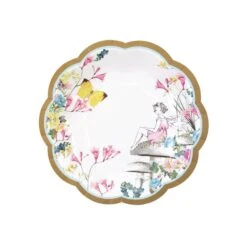 Talking Tables Floral Fairy Butterfly Dessert Plates 12ct