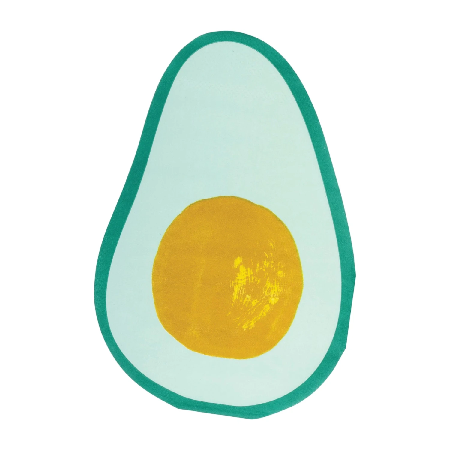 Fiesta Avocado Shaped Guest Towels 24ct