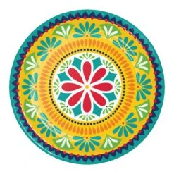 Creative Converting Fiesta Time Paper Lunch Plates 8ct
