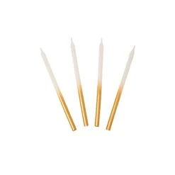 Talking Tables Gold Ombre Birthday Candles 16ct