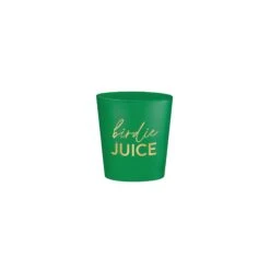 Green Birdie Juice Plastic Shot Cups 10ct