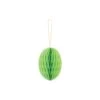 Green Egg Honeycomb Decoration 4.75in