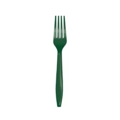 Creative Converting Hunter Green Plastic Forks 24ct