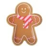Pink & Red Scarf Gingerbread Man Dessert Plates 8ct