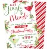 Jingle & Mingle Christmas Party Invitation