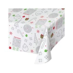 Creative Converting Kids Christmas Activity Paper Table Cover