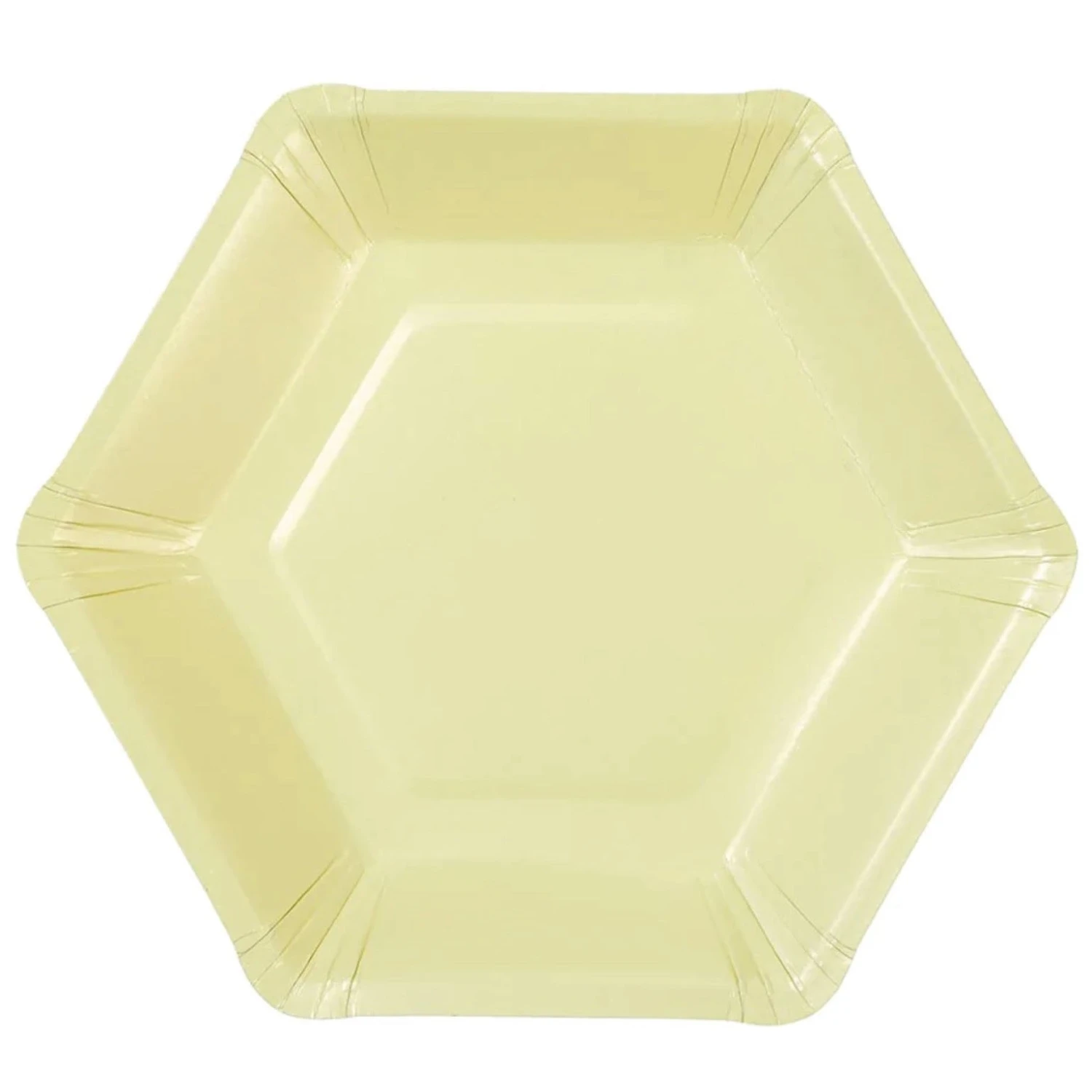 Talking Tables Pastel Hexagonal Dinner Plates 8ct - Image 4