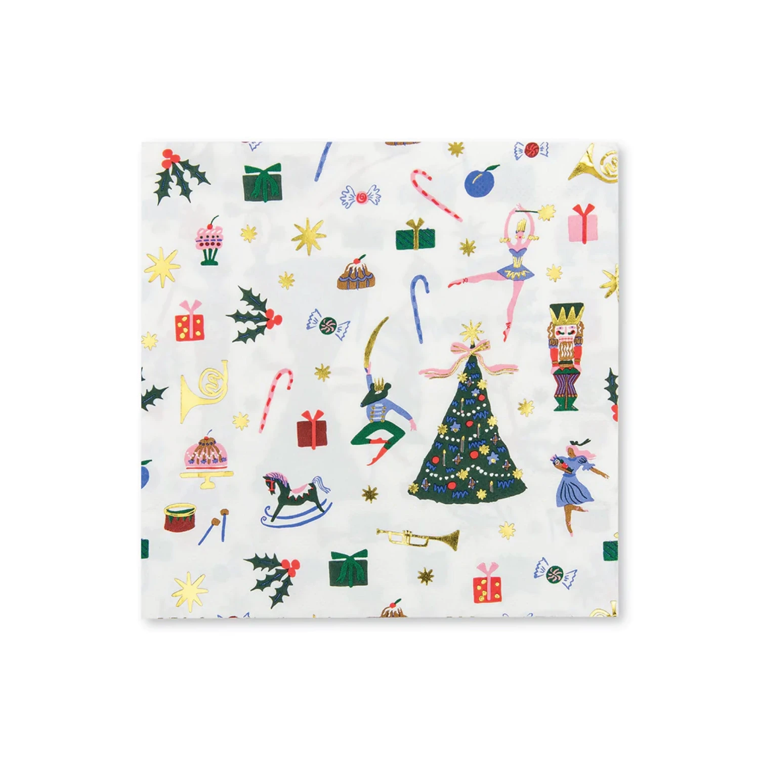 Nutcracker Christmas Lunch Napkins 16ct