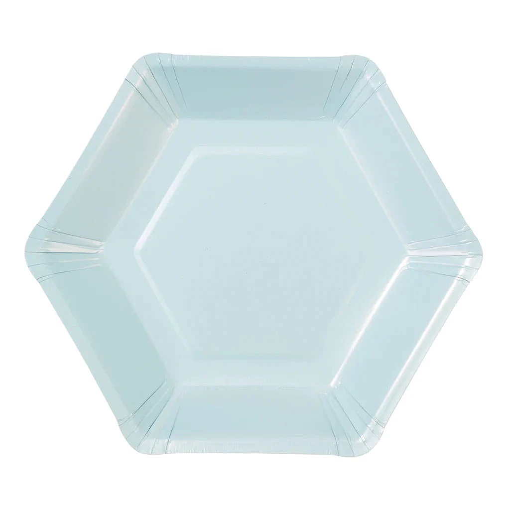 Talking Tables Pastel Hexagonal Dessert Plates 12ct - Image 5