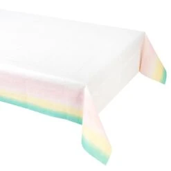 Talking Tables Pastel Rainbow Paper Table Cover