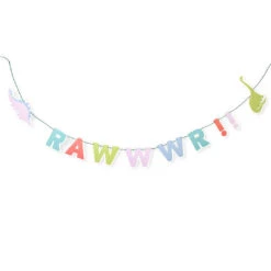 Pastel Dinosaur Party Banner