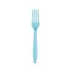 Creative Converting Pastel Light Blue Plastic Forks 24ct