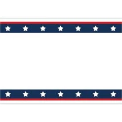 Patriotic Paper Table Runner 25ft