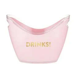 Pink Drinks! Acrylic Beverage Bucket
