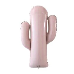 Pink Blush Cactus Foil Balloon 36in
