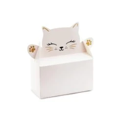 Pink Cat Favor Boxes 6ct