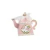 Pink Floral Tea Time Favor Boxes 24ct