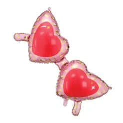 Pink Heart Sunglass Balloon 37.5in
