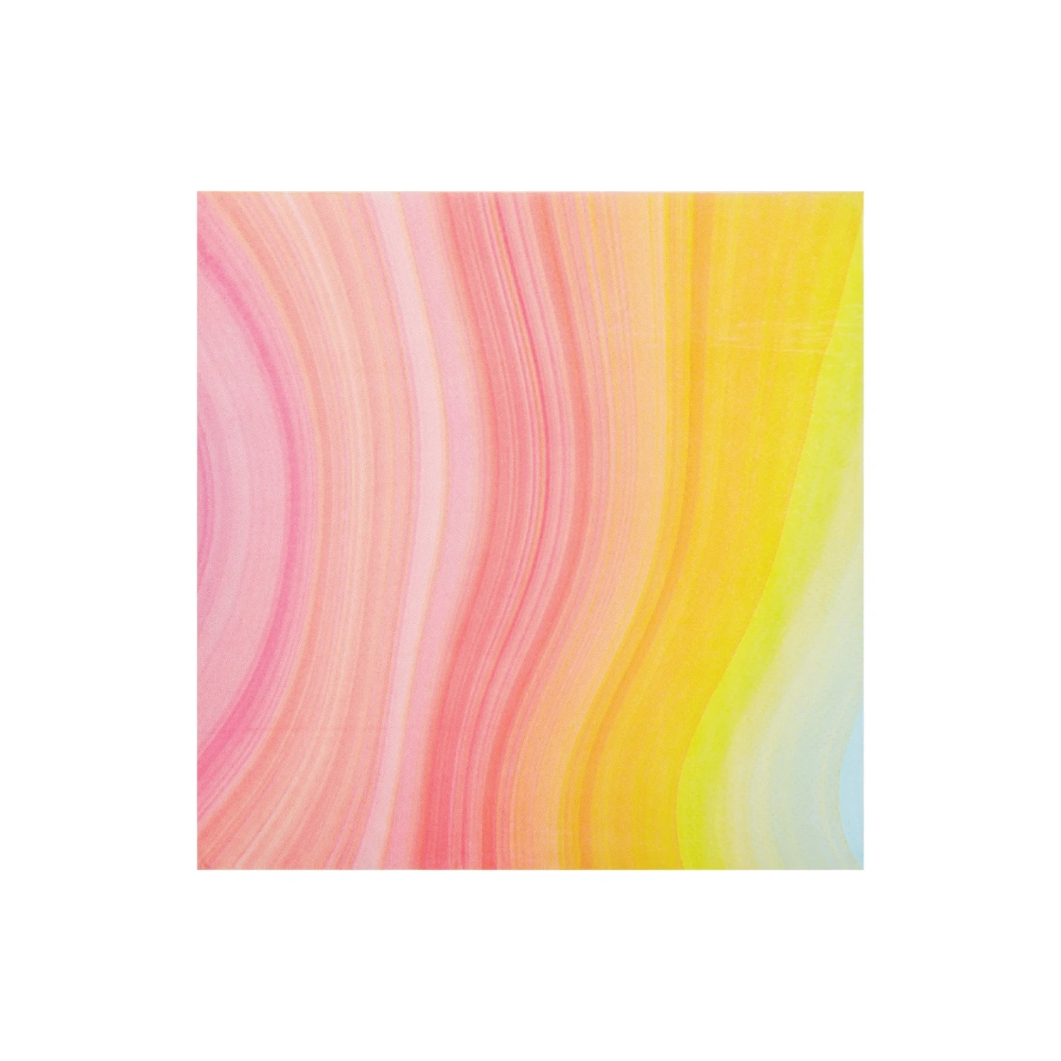 Pink & Yellow Ombre Swirl Lunch Napkins 20ct