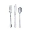 Creative Converting Silver Premium Plastic Cutlery Set For 8