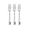 Creative Converting Silver Premium Plastic Forks 24ct