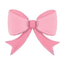 Pretty Pink Bow Balloon 41in