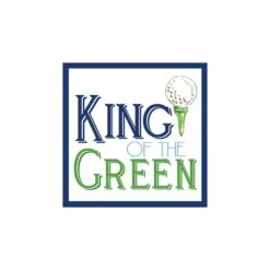 King Of The Green Golf Dessert Napkins 20ct
