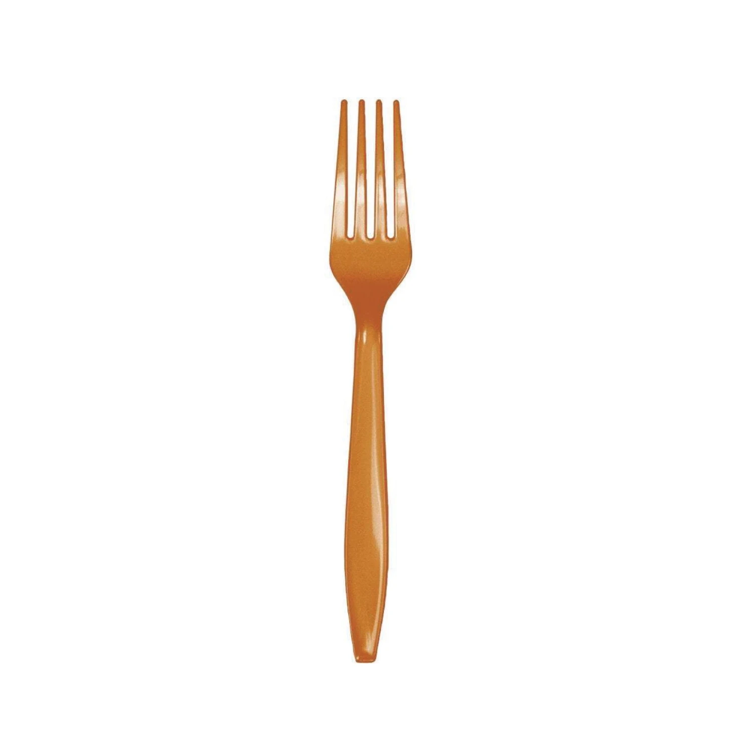 Creative Converting Pumpkin Spice Plastic Forks 24ct