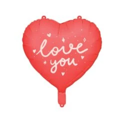 Red Love You Heart Balloon 14in