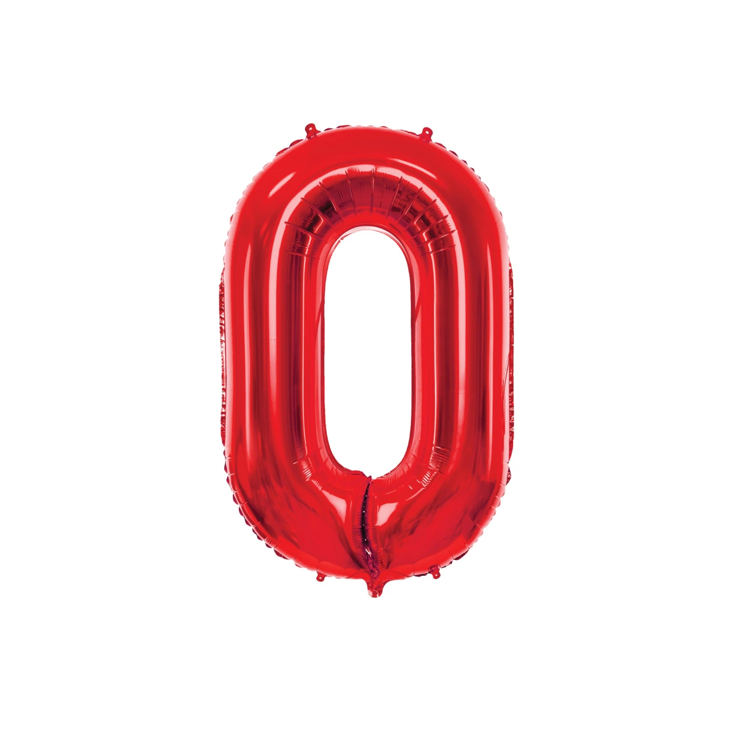 34" Red Number Balloon 0-9 - Image 2